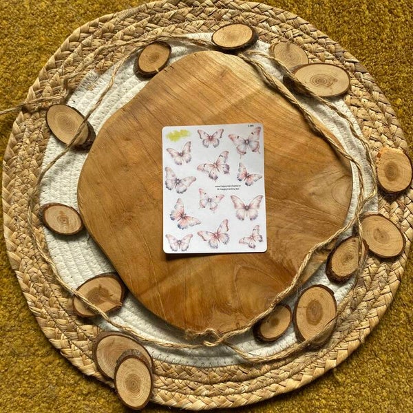 STICKERS - Boho vlinders