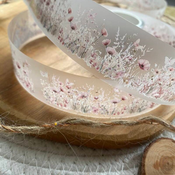 PET TAPE - Wild flowers & Butterflies