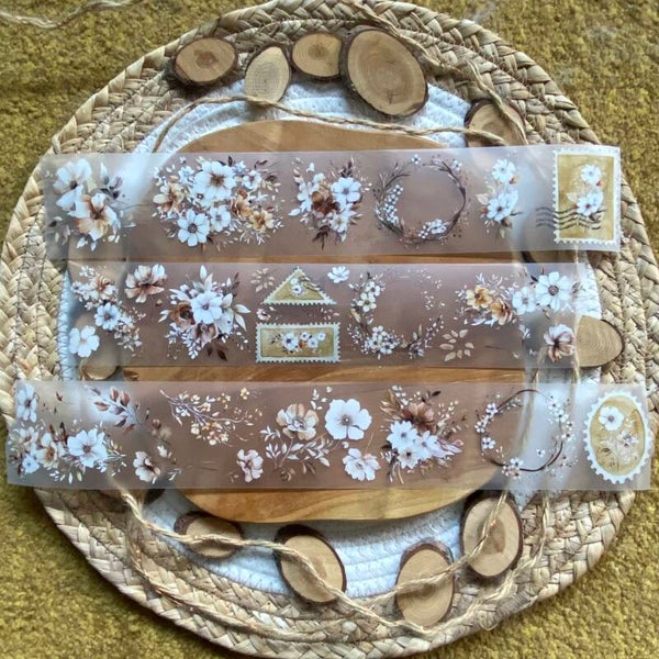 PET TAPE - Terracotta floral