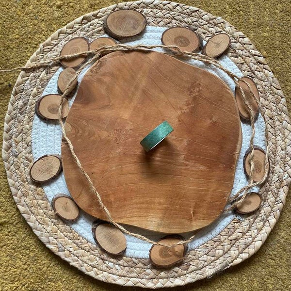 WASHI TAPE - Monstera green 15mm (Advent 2024)