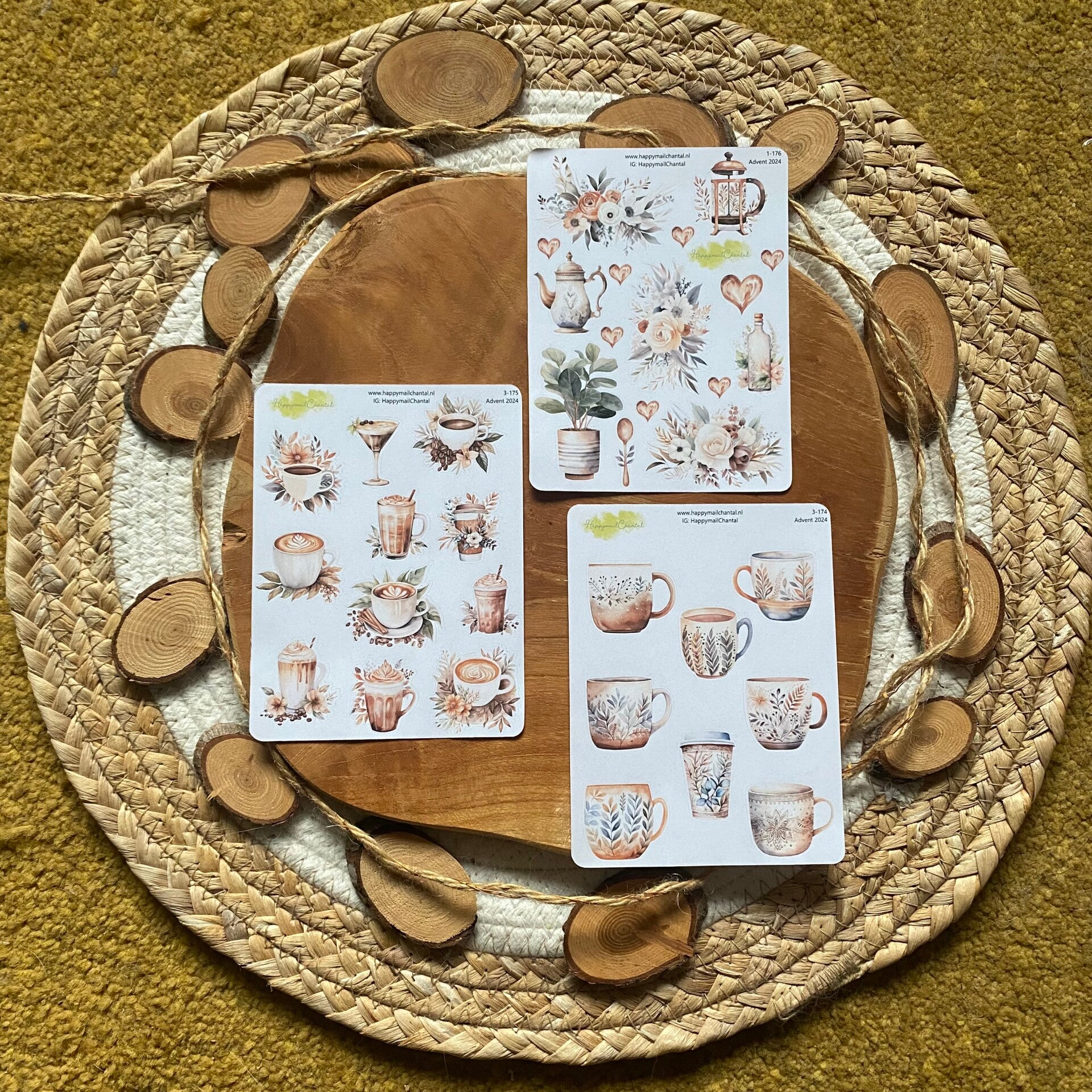 STICKERS - Coffee love (Advent 2024)