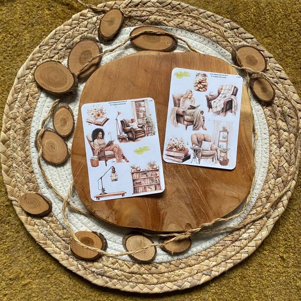 STICKERS - Bookworm (Advent 2024)