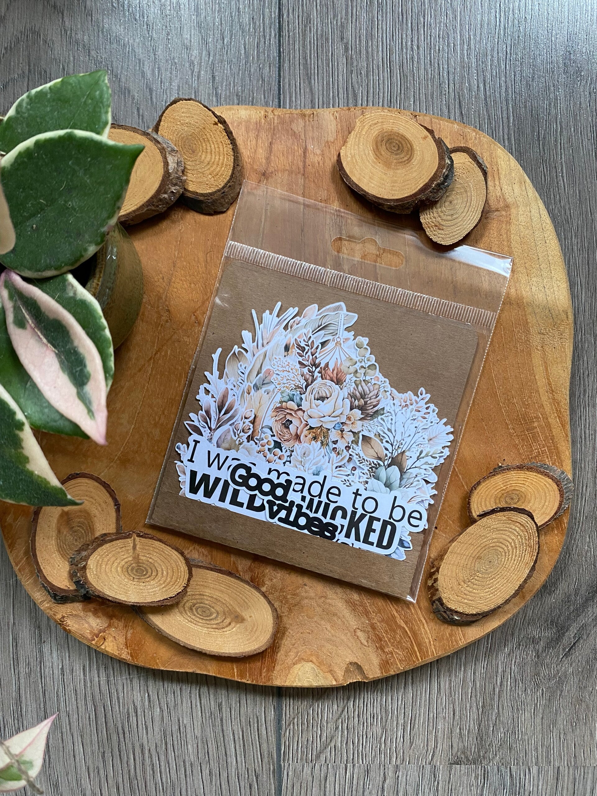 DIE CUT STICKERS - Elegant Boho