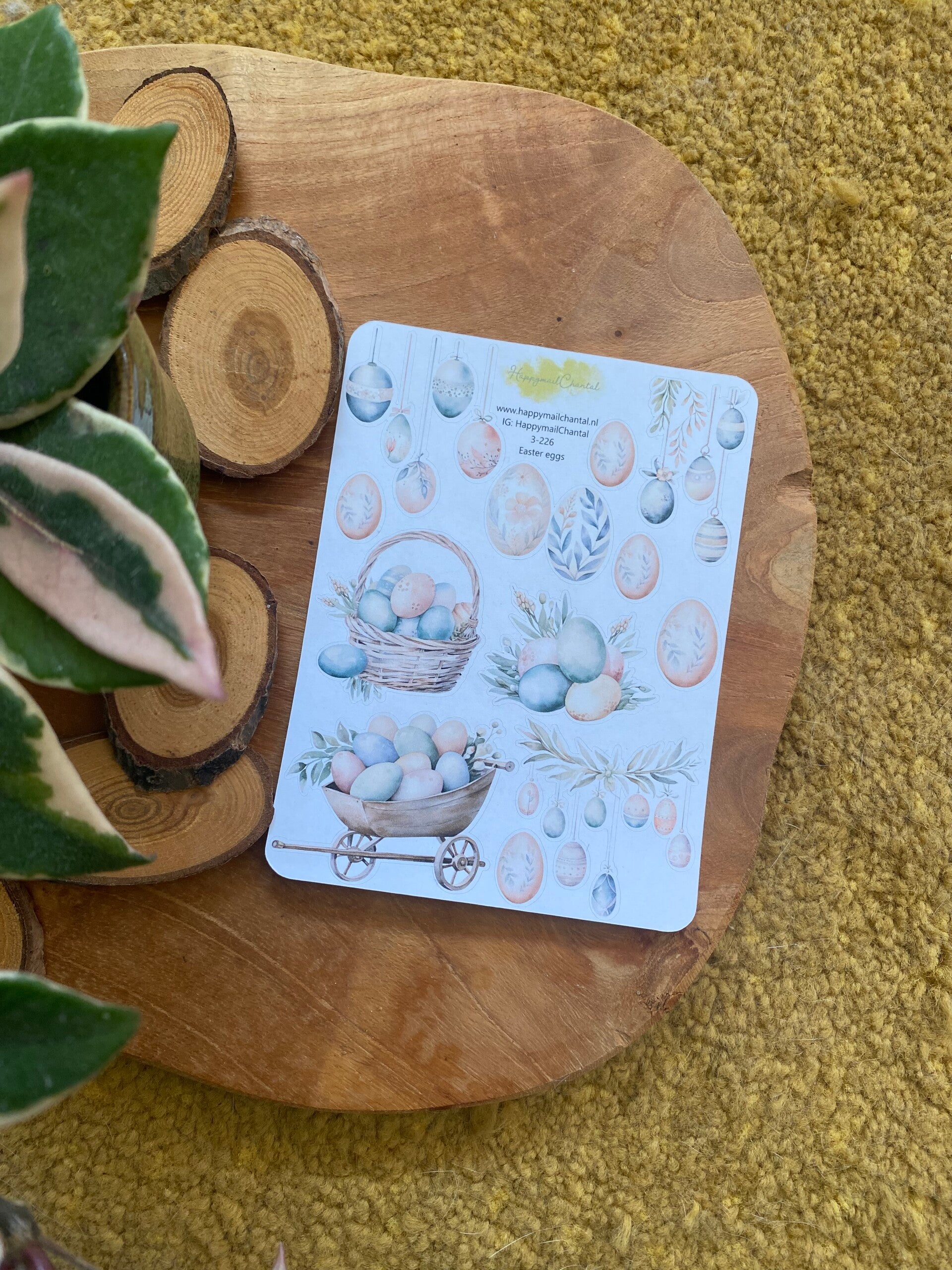 STICKERS - Pastel pasen