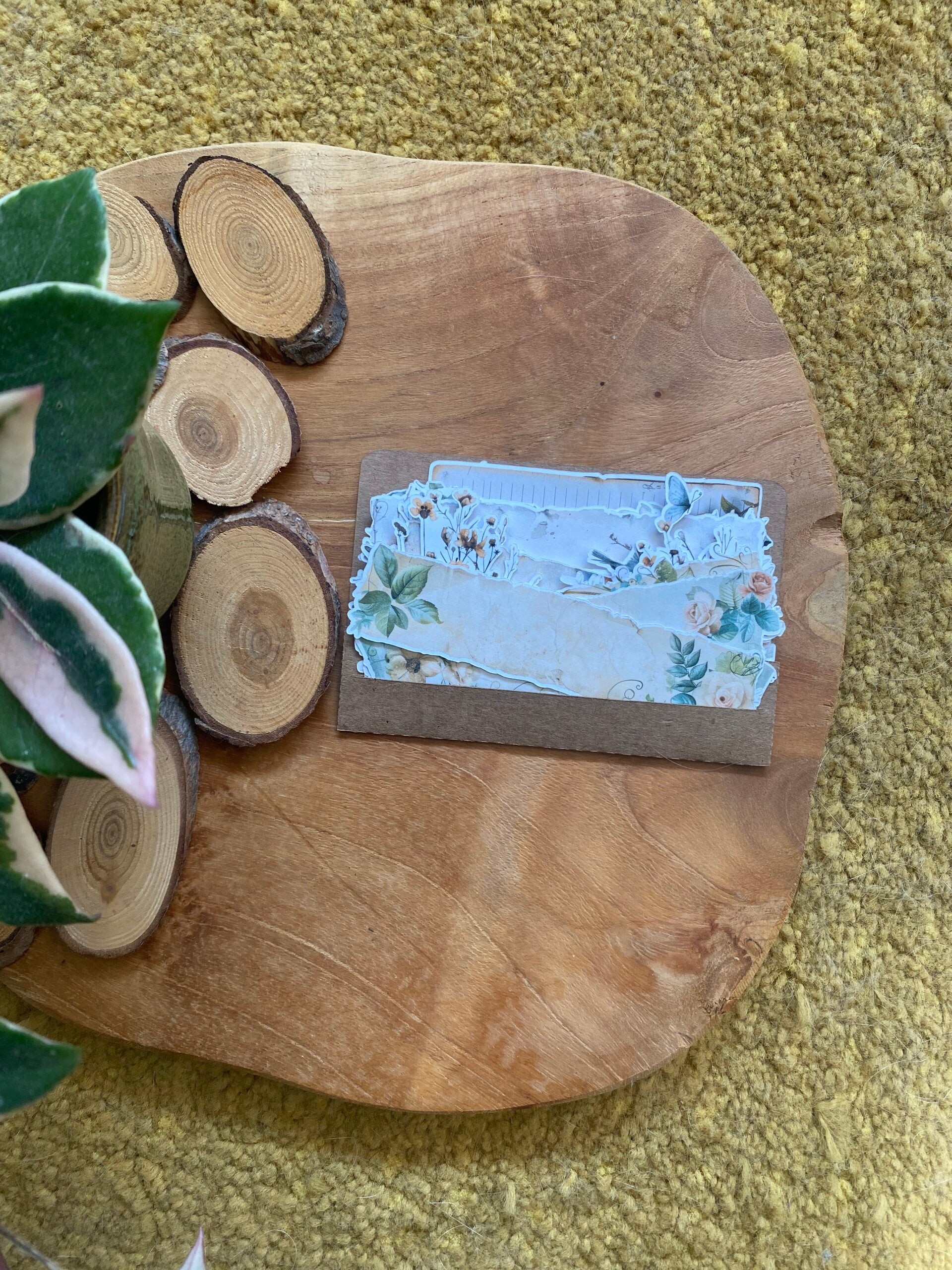 DIE CUT STICKERS - Soft hues of spring - Labels