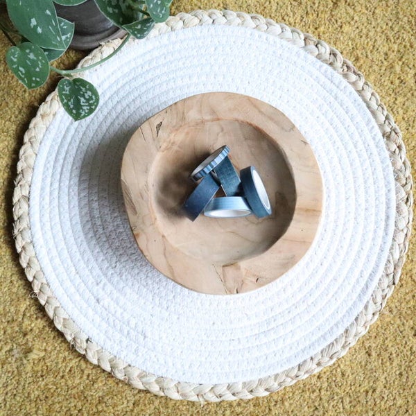 WASHI TAPE - Set van 5 Blauw