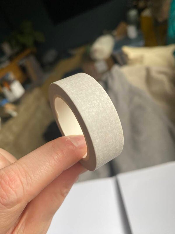 🌿HappymailChantal - Washi Tape - Linnen look - 15mm*10m