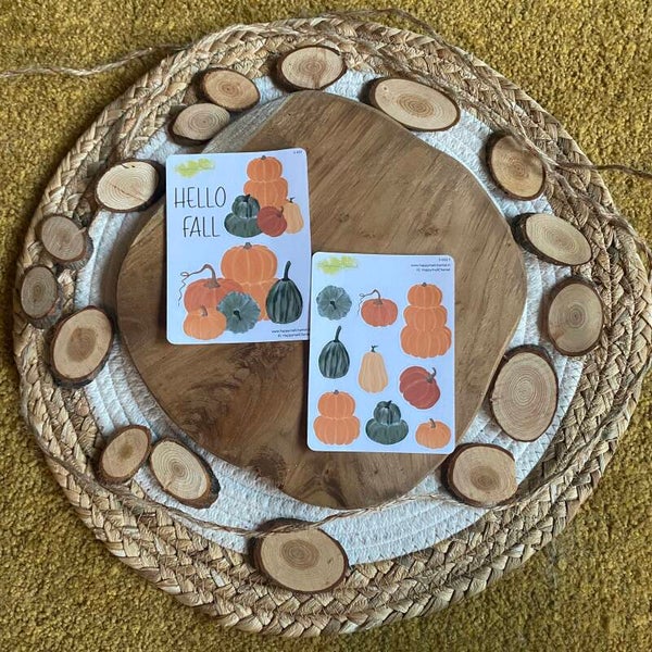 STICKERS - Pompoen stickers