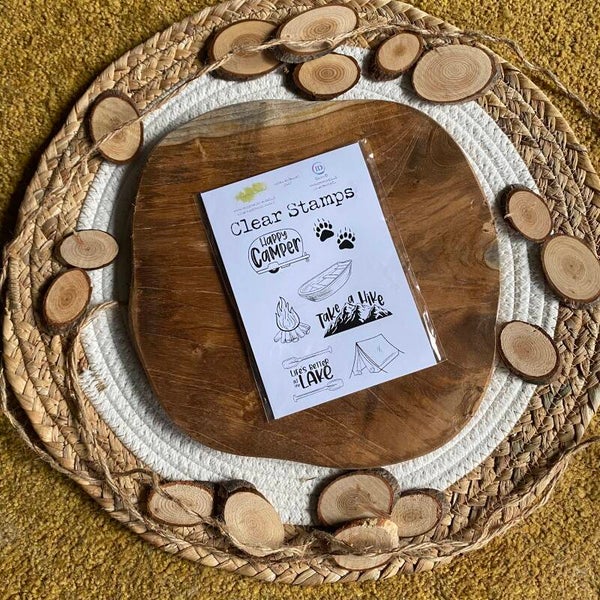 CLEAR STAMPS - Happy Camper (Advent 2023)