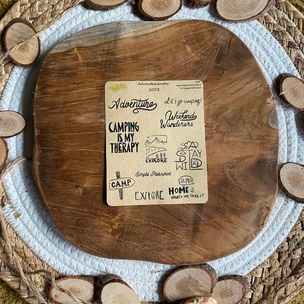 STICKERS - Travel quotes (Advent 2023)