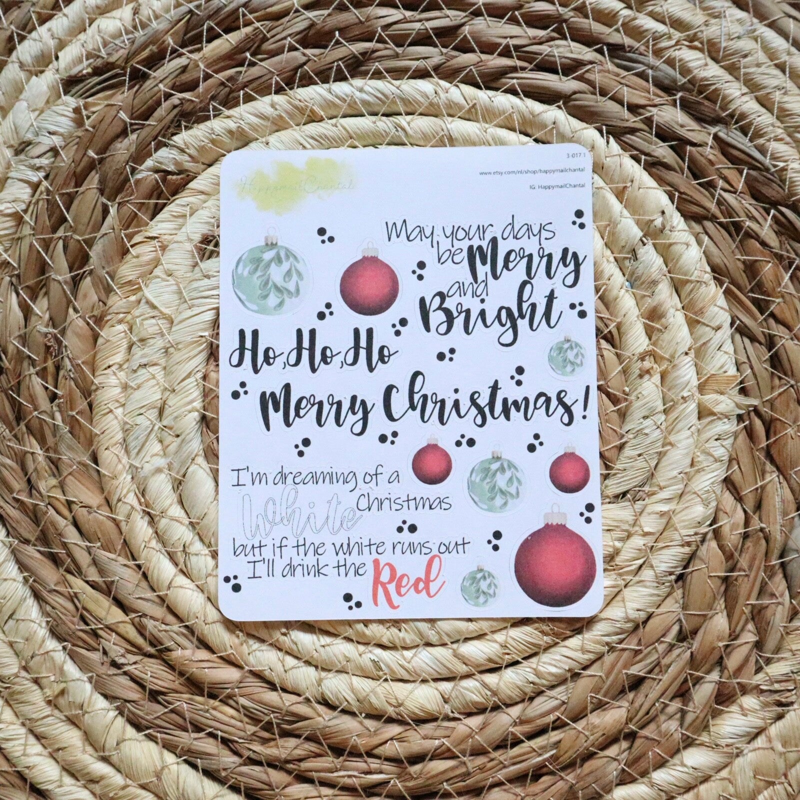 STICKERS - Kerst quotes