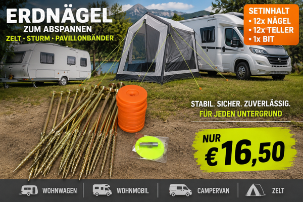 Zeltnagel - Set