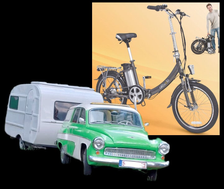 aktivelo Alu-Elektro-Faltrad »Sport«, 20 Zoll