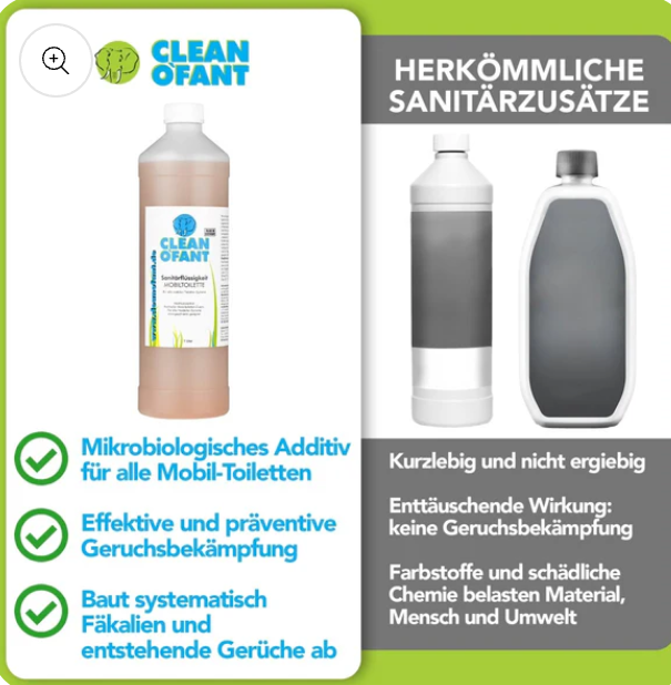 Sanitärflüssigkeit MOBILTOILETTE - 1 Liter