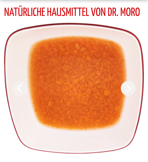 Morosche Karottensuppe Natürliche Hausmittel von Dr. Moro