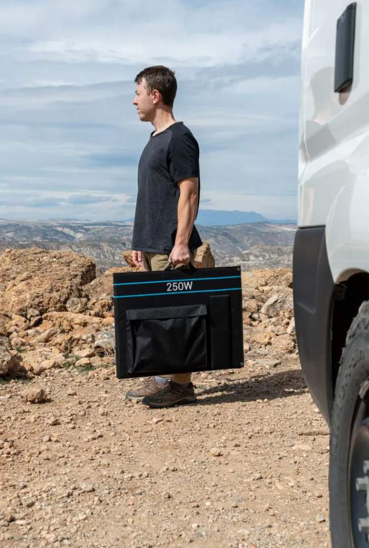Supervolt SV-SUN250 Faltbare Solartasche 250W Mono-Kristallin
