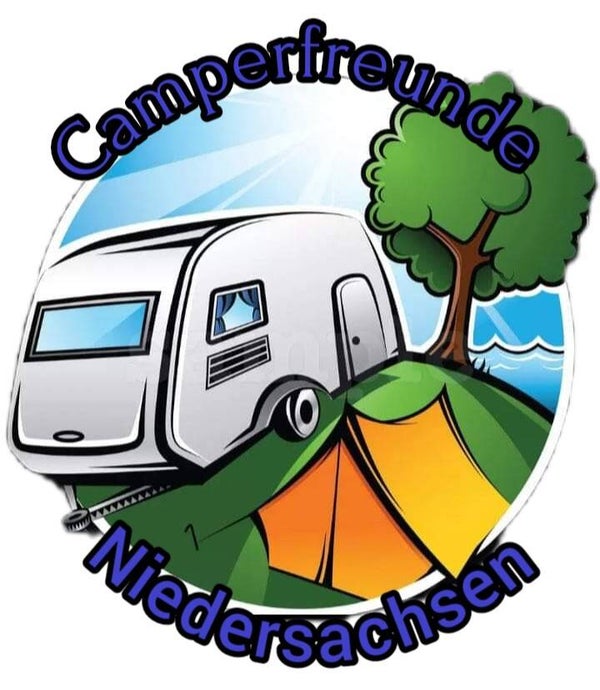 Aufkleber "Camperfreunde Niedersachsen"
