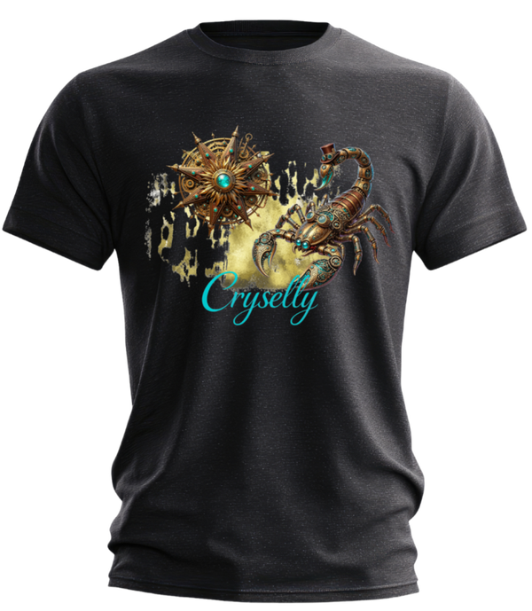 CRYSELLY Herren Shirt Scorpion