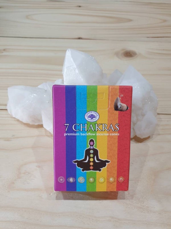 7 Chakra's backflow wierook