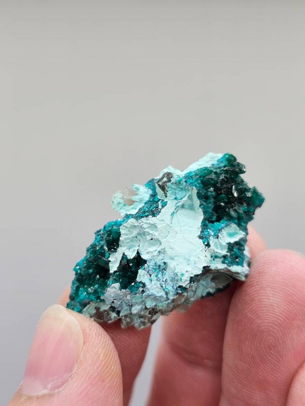 Dioptaas Chrysocolla Kwarts (box3)