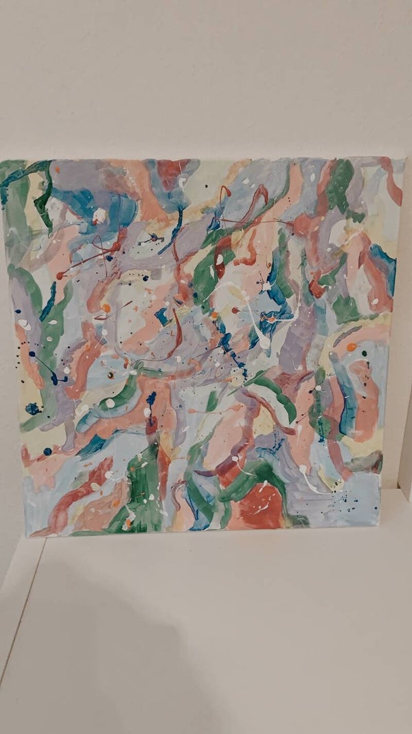 Acryl Art / Ich finde meinen Weg zu dir