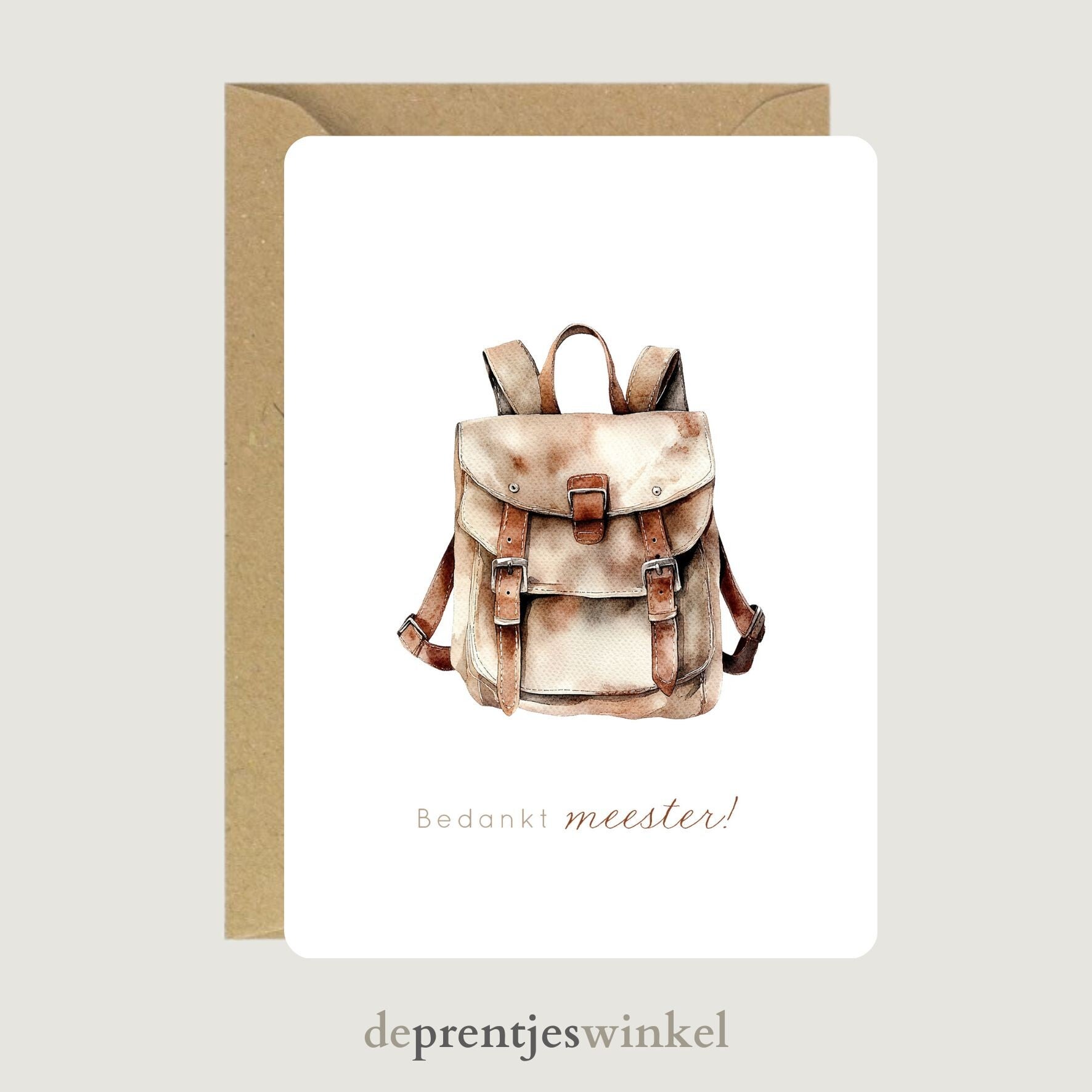 BEDANKT MEESTER | 03