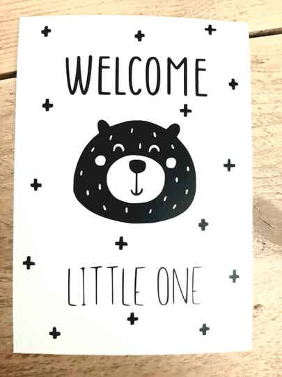 Kaart Welcome little one
