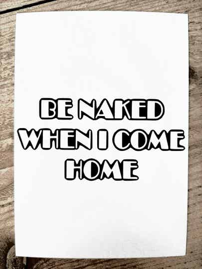 Kaart Be naked
