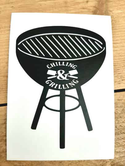 Kaart Chilling & Grilling