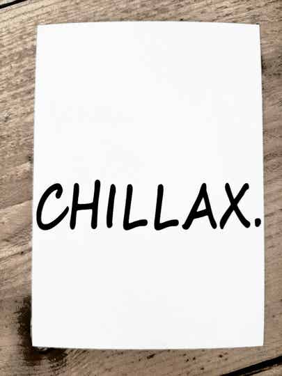 Kaart Chillax