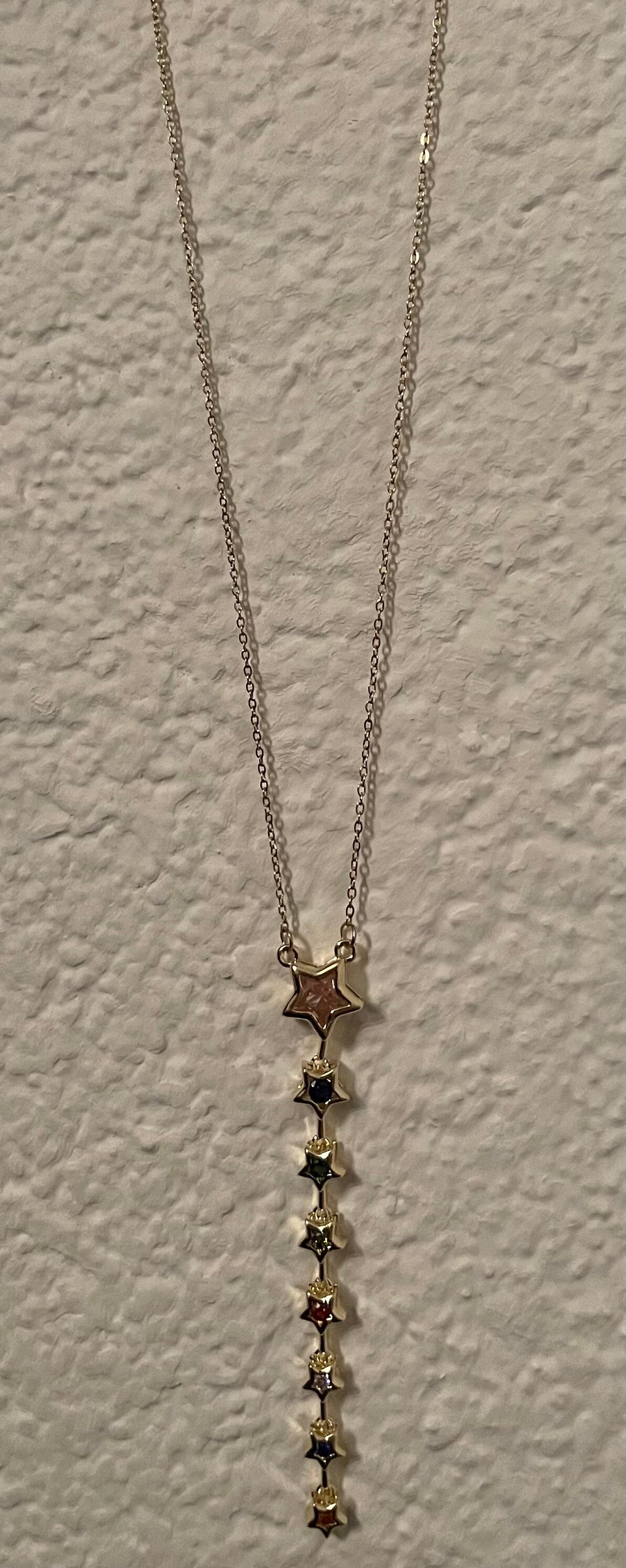 Star weither heart y-ketting