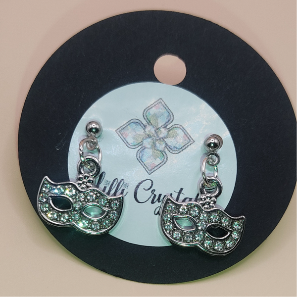 Kolczyki : Cyrkoniowe Maski