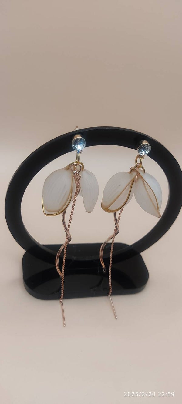 Kremowo - Złote Listki