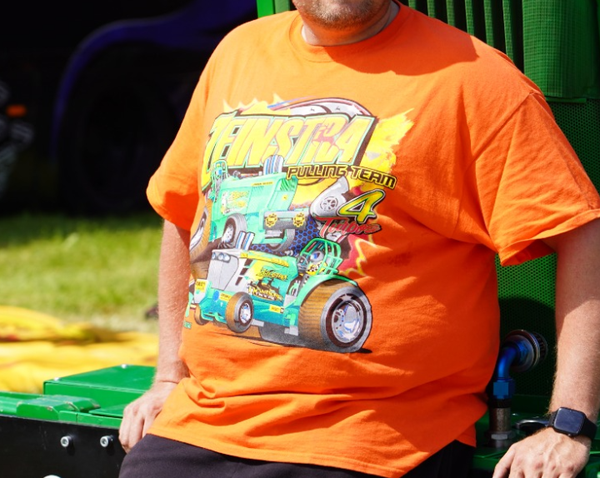 Team Tshirt Oranje XL