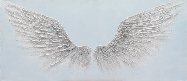 Dipinto ALI BIANCHE 65x150 art. W721 - Bubola & Naibo