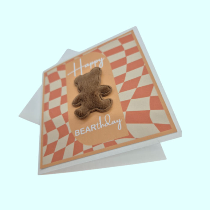 Kaart "happy bearthday"