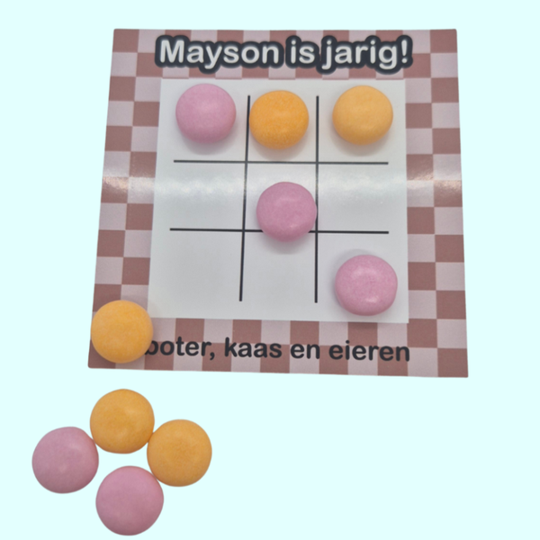 traktatie boter, kaas en eieren