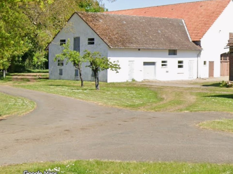Heidelbeerhof in Stemwede: Zufahrt