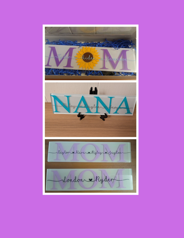 Personalized Glass tiles