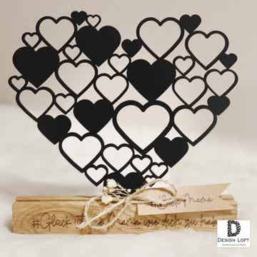 Design Aufsteller HEARTS