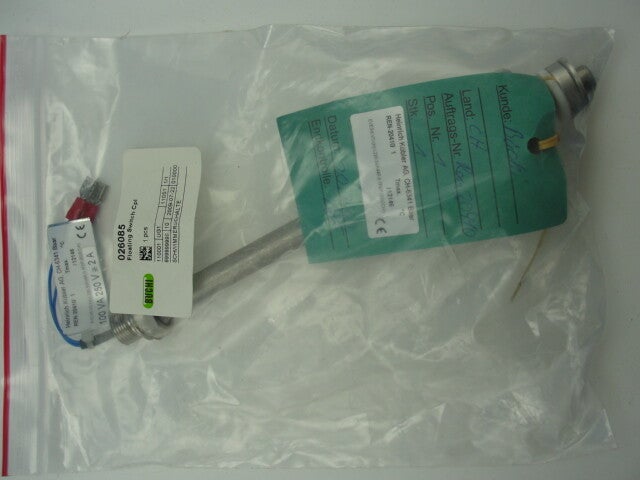 Buchi 026085 Float Switch, Other info: Heinrich Kubler  CH-6341, REN20410 1