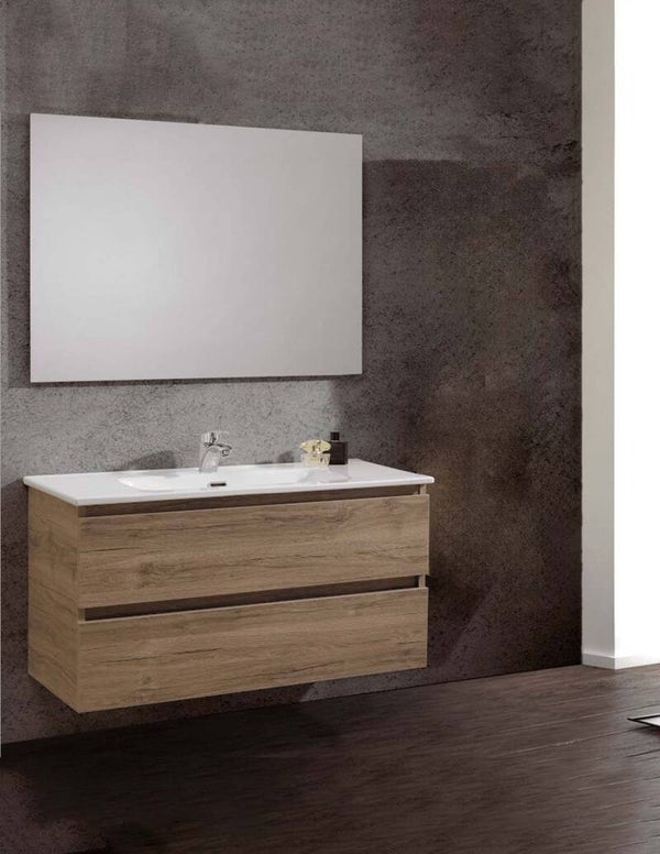 Mobile da bagno sospeso modello lineare CM100