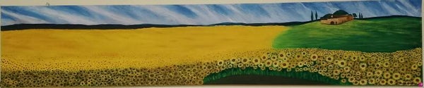 girasoli nella val trebbia