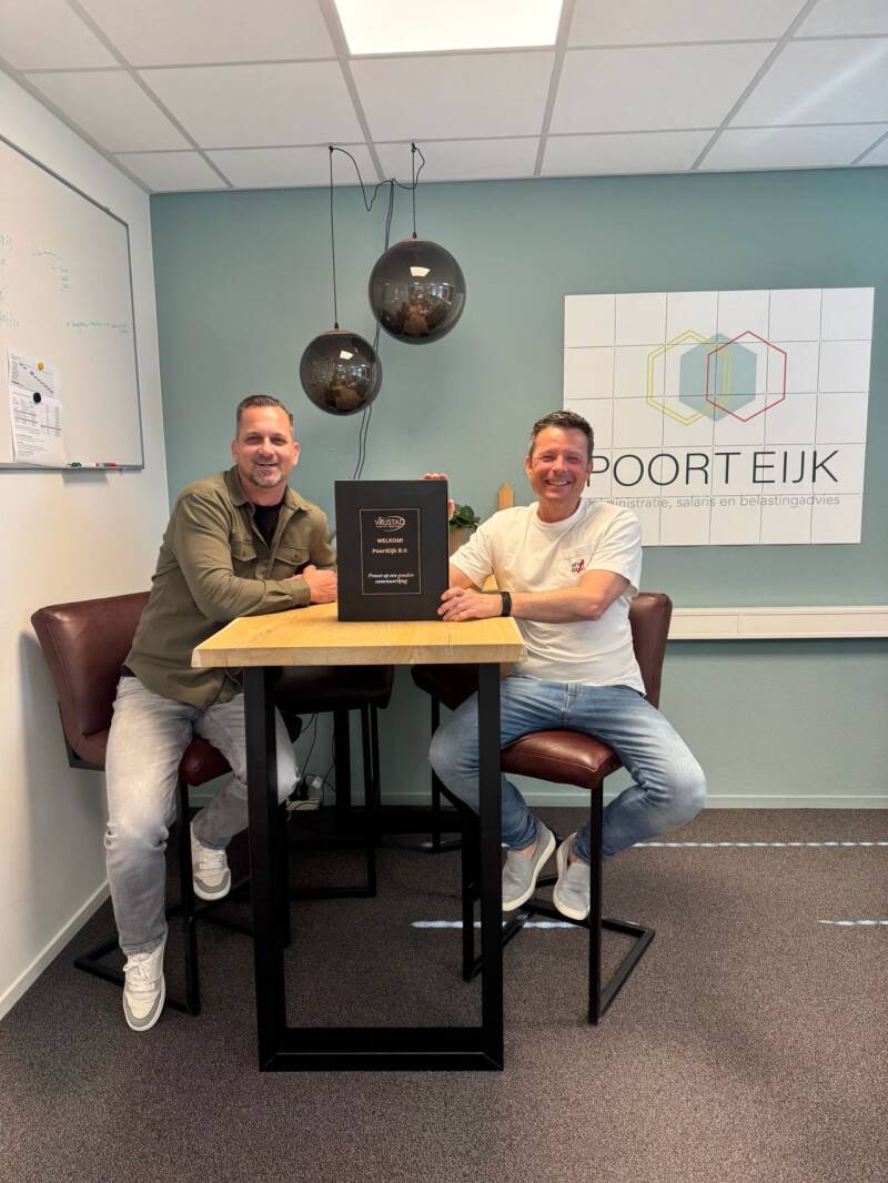 Martijn van Eijkel (PoortEijk bv) als Ronald Teiwes (Vrijstad Facility Services bv)