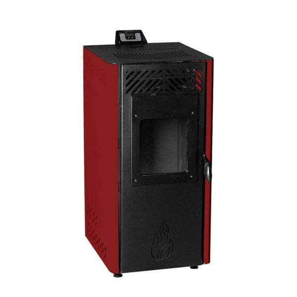 Cheminée à granulés - air chaud Lafat 10 kW
