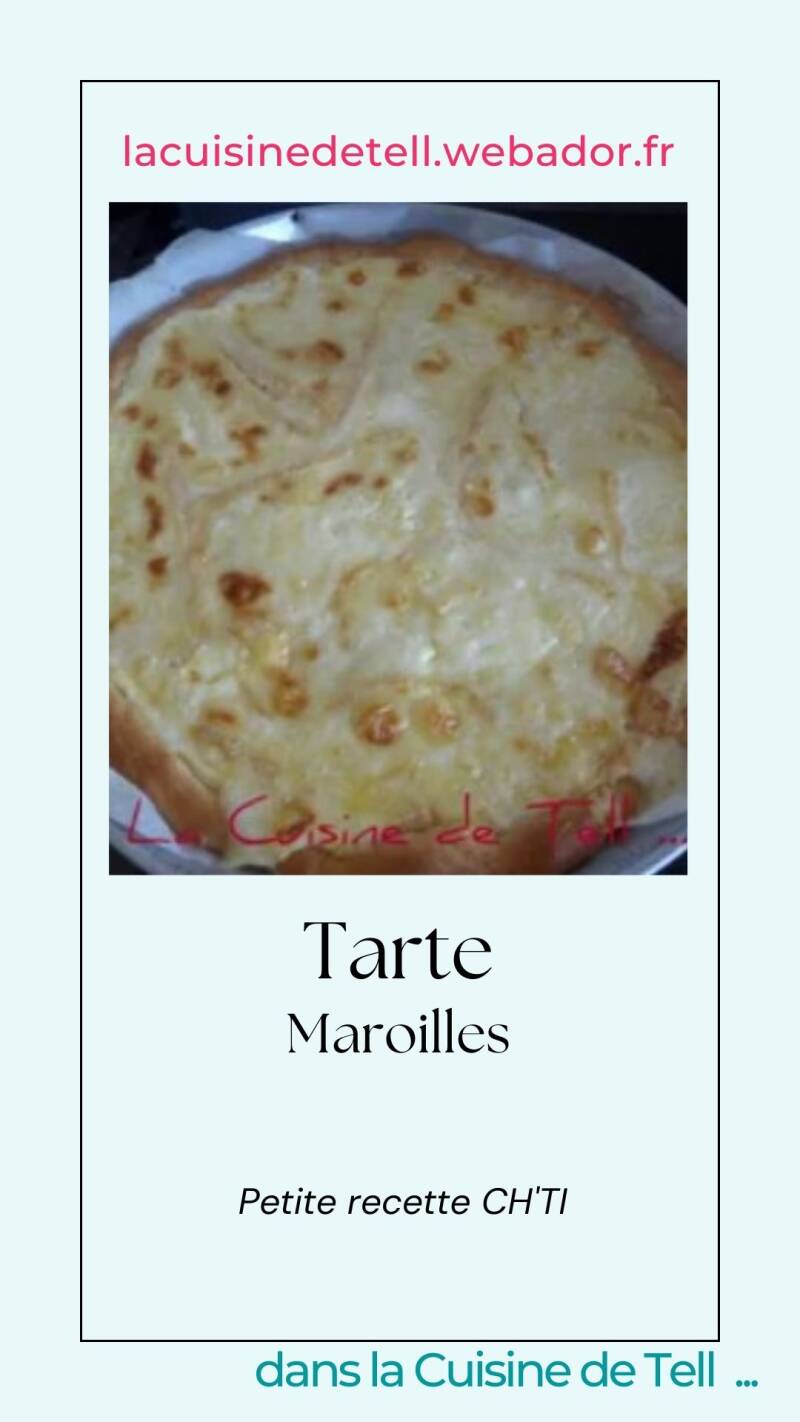 Tarte maroilles