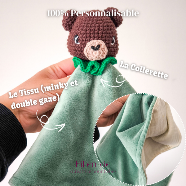 Doudou Minky - L'Ours