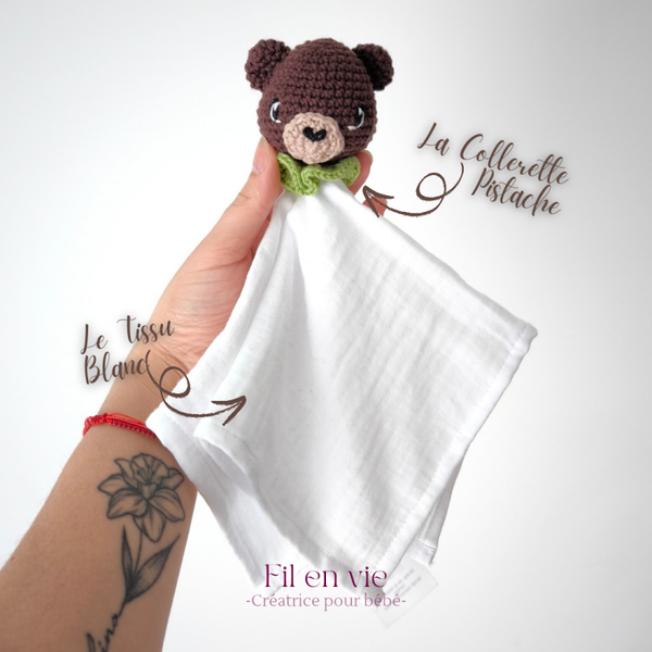 Doudou Lange - L'Ours (Disponible immédiatement)