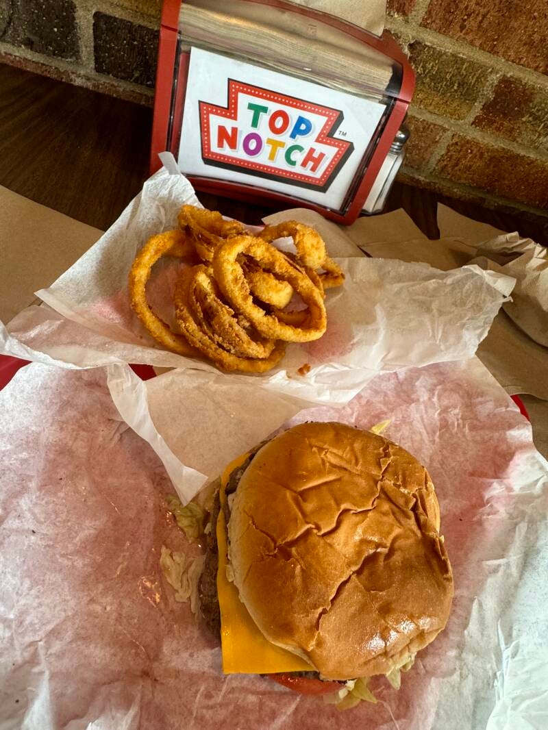 Top Notch Austin / Places we ate Cooking with Aloha, Texas Style