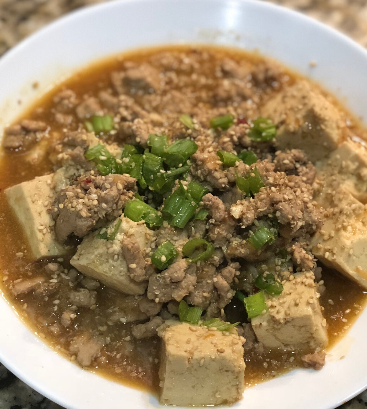 Mapo Tofu / Pork / Recipes | Cooking with Aloha, Texas Style